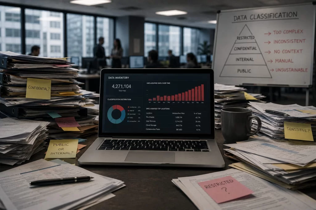 Why Data Classification Fails in Large Organizations